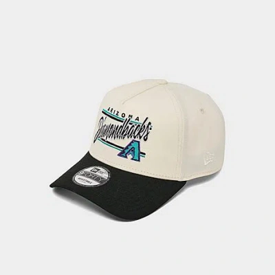 New Era Arizona Diamondbacks Mlb 9forty A-frame Snapback Hat In Black