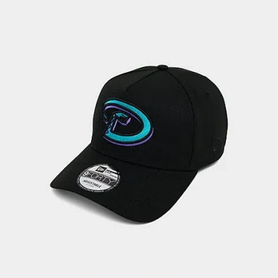 New Era Arizona Diamondbacks Mlb Dual Tone 9forty A-frame Snapback Hat In Black