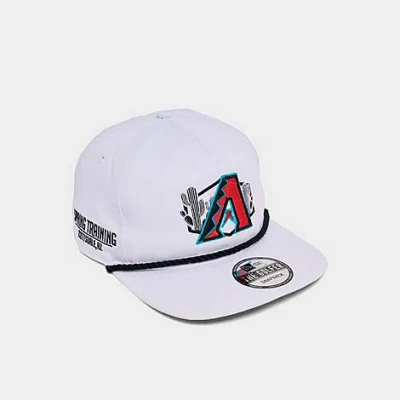 New Era Arizona Diamondbacks Mlb The Golfer Snapback Hat In White