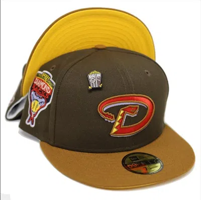 Pre-owned New Era Arizona Diamondbacks Movie Collection Inaugural Season Patch Capsule Hats Exclusive 59fifty Fitted H