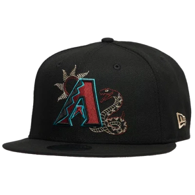 New Era Arizona Diamondbacks  Diamondbacks 950 State Stitch Cap In Black
