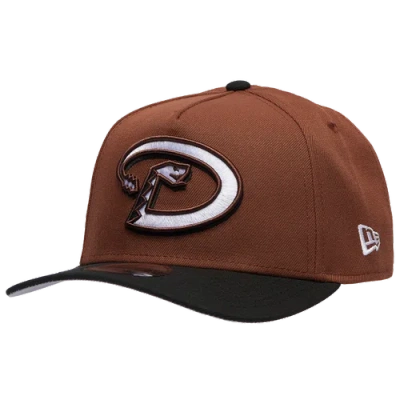 New Era Arizona Diamondbacks  Diamondbacks 9forty A-frame Cap In Brown