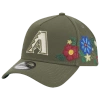 New Era Arizona Diamondbacks  Diamondbacks 9forty A-frame Floral Cap In Green