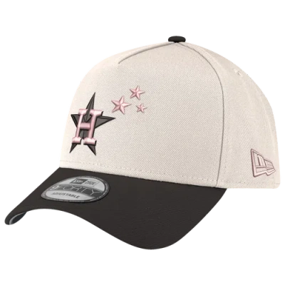 New Era Astros 940af Cap In White/black