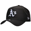 New Era Athletics 9forty A-frame Hat In Black/white