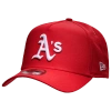 New Era Athletics 9forty A-frame Hat In Red/white