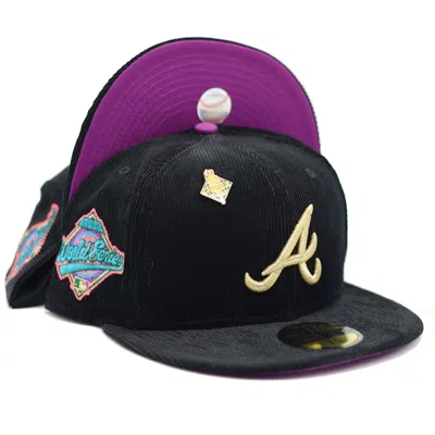 Pre-owned New Era Atlanta Braves '96 Olympic Collection (part 1) Corduroy 1996 World Series Capsule Hats Exclusive 59f In Multi