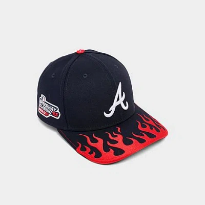 New Era Atlanta Braves Mlb 9seventy Stretch-snap Snapback Hat In Black