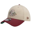 New Era Atlanta Braves  Braves 940 A Frame Chenille Pop Cap In Brown
