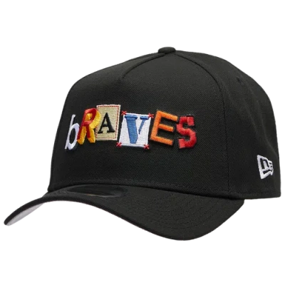 New Era Atlanta Braves  Braves 940 A Frame Ransom Cap In Black