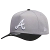 New Era Atlanta Braves  Braves 9forty A-frame Cap In Silver/black/grey