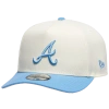 New Era Atlanta Braves  Braves 9forty A-frame Cap In Silver/carolina