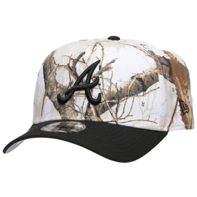 New Era Atlanta Braves  Braves 9forty A-frame Snow Realtree Cap In Multi