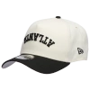 New Era Atlanta Braves  Braves 9forty A-frame Upside Wordmark Cap In Chrome/black