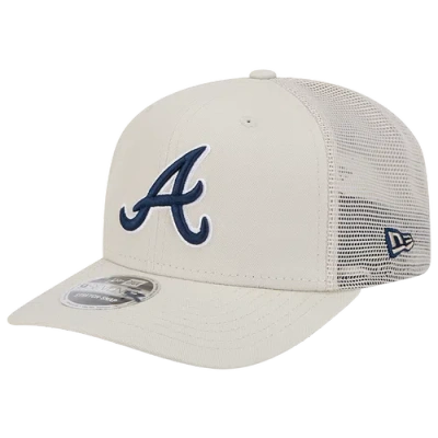 New Era Atlanta Braves  Braves Perf 970 Adjustable Cap In Neutral