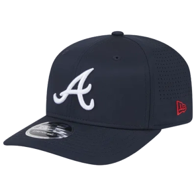 New Era Atlanta Braves  Braves Perf 970 Adjustable Cap In Blue