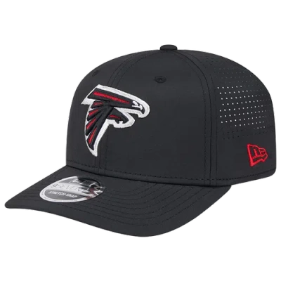 New Era Atlanta Falcons  Falcans Perf 970 Adjustable Cap In Black/white
