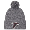 New Era Atlanta Falcons  Falcons Marl Pom Knit In Black