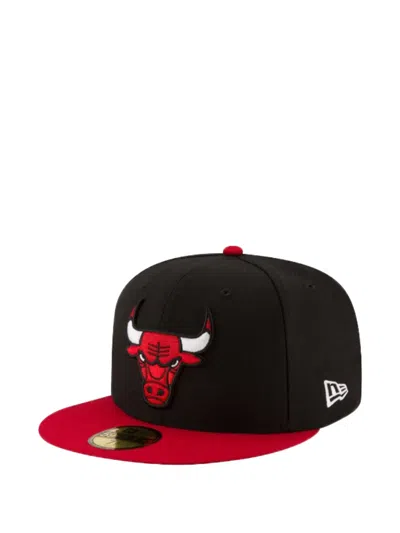 New Era Ba Chicago Bulls Alt Two-tone Baseball Cap In Black
