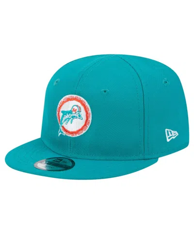 New Era Kids' Baby Boys And Girls Aqua Miami Dolphins My 1st 9fifty Adjustable Hat In Green