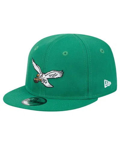 New Era Kids' Baby Boys And Girls Kelly Green Philadelphia Eagles My 1st 9fifty Adjustable Hat