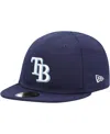 New Era Baby Boys And Girls Navy Tampa Bay Rays My First 59fifty Fitted Hat In Navy