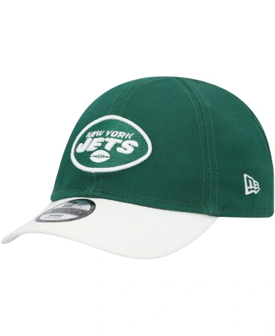 New Era Baby Boys And Girls  Green, White New York Jets My 1st 9twenty Adjustable Hat In Green,white
