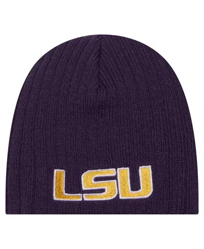New Era Kids' Baby Boys And Girls Purple Lsu Tigers Mini Fan Beanie In Gold