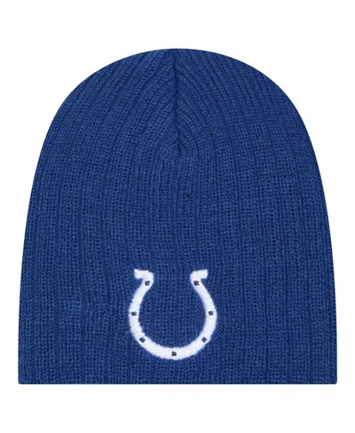 New Era Kids' Baby Boys And Girls Royal Indianapolis Colts Mini Knit Hat In Blue