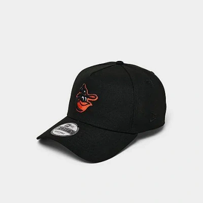 New Era Baltimore Orioles Mlb Dual Tone 9forty A-frame Snapback Hat In Black