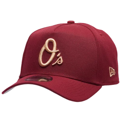 New Era Baltimore Orioles  Orioles 940 A Frame Cap In Red