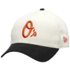New Era Baltimore Orioles  Orioles 940 A Frame Corduroy Cap In White