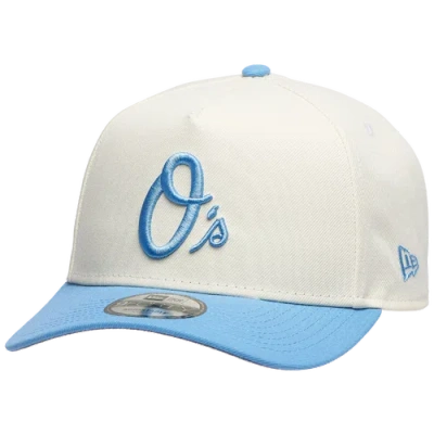 New Era Baltimore Orioles  Orioles 9forty A-frame Cap In Carolina/silver