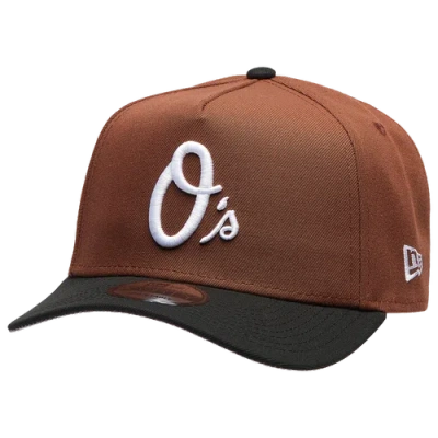 New Era Baltimore Orioles  Orioles 9forty A-frame Cap In Brown