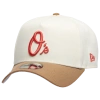 New Era Baltimore Orioles  Orioles 9forty A-frame Cap In Tan/coral/white