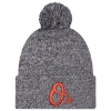 New Era Baltimore Orioles  Orioles Marl Pom Knit In Black