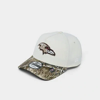 New Era Baltimore Ravens Nfl 9forty Snapback Hat In White