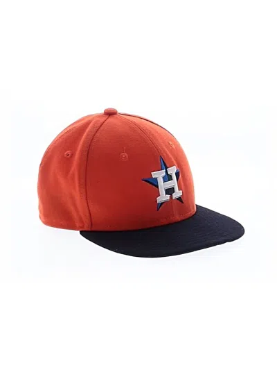 Pre-owned New Era Kids'  Baseball Cap In Orange