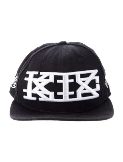 Pre-owned New Era Baseball Cap With Embroidered Logo In Black