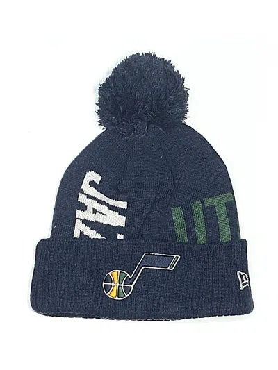 Pre-owned New Era Beanie Hat In Blue