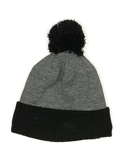 Pre-owned New Era Beanie Hat In Gray