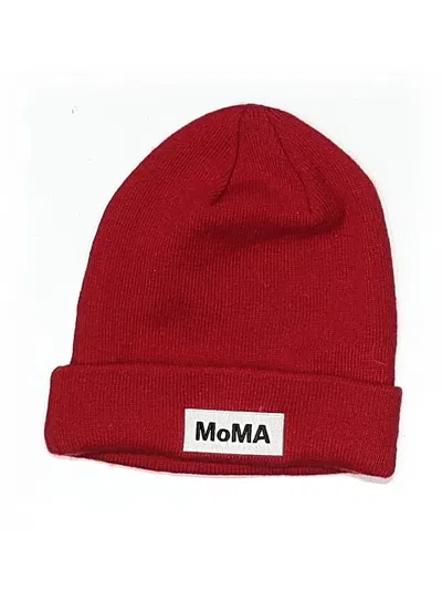 Pre-owned New Era Beanie Hat In Red