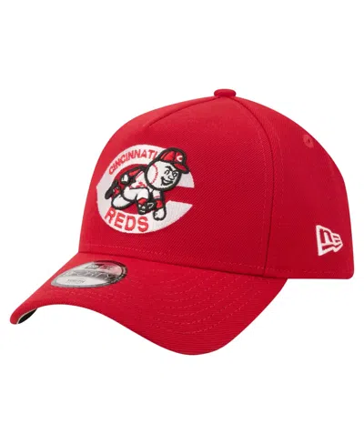 New Era Kids' Big Boys And Girls 9forty A-frame Adjustable Baseball Cap In Red