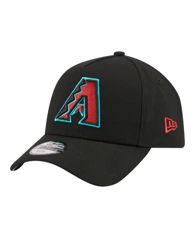 New Era Kids' Big Boys And Girls Black Arizona Diamondbacks 9forty A-frame Adjustable Hat