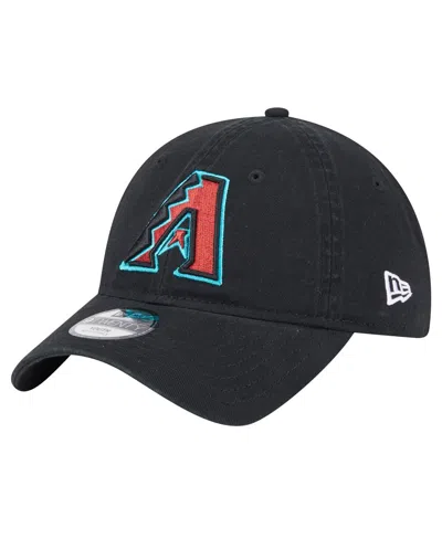 New Era Kids' Big Boys And Girls Black Arizona Diamondbacks Team Color 9twenty Adjustable Hat