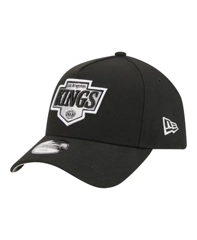 New Era Kids' Big Boys And Girls Black Los Angeles Kings 9forty A-frame Adjustable Hat