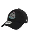 New Era Big Boys And Girls Black Newcastle United Core 9forty Adjustable Hat In Black