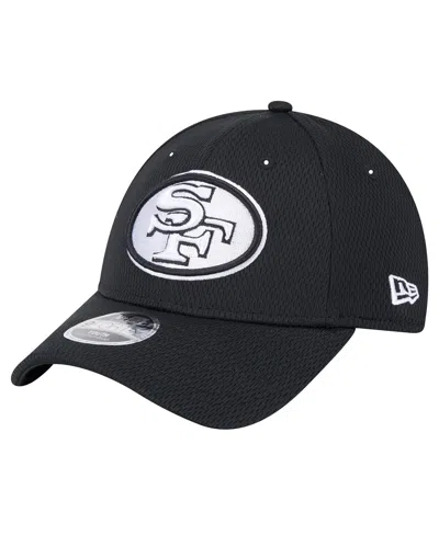 New Era Kids' Big Boys And Girls Black San Francisco 49ers Throwback Main B-dub 9forty Adjustable Hat In Blue