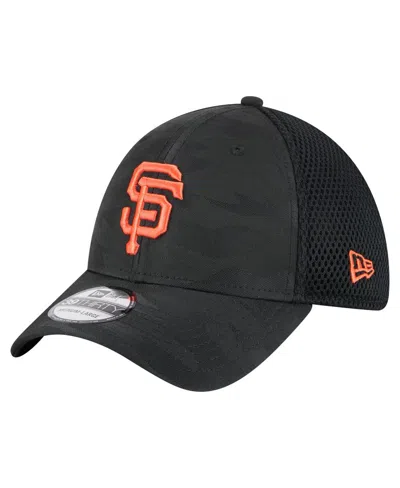 New Era Kids' Big Boys And Girls Black San Francisco Giants 39thirty Flex Hat