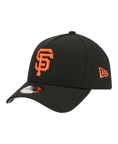 New Era Kids' Big Boys And Girls Black San Francisco Giants 9forty A-frame Adjustable Hat
